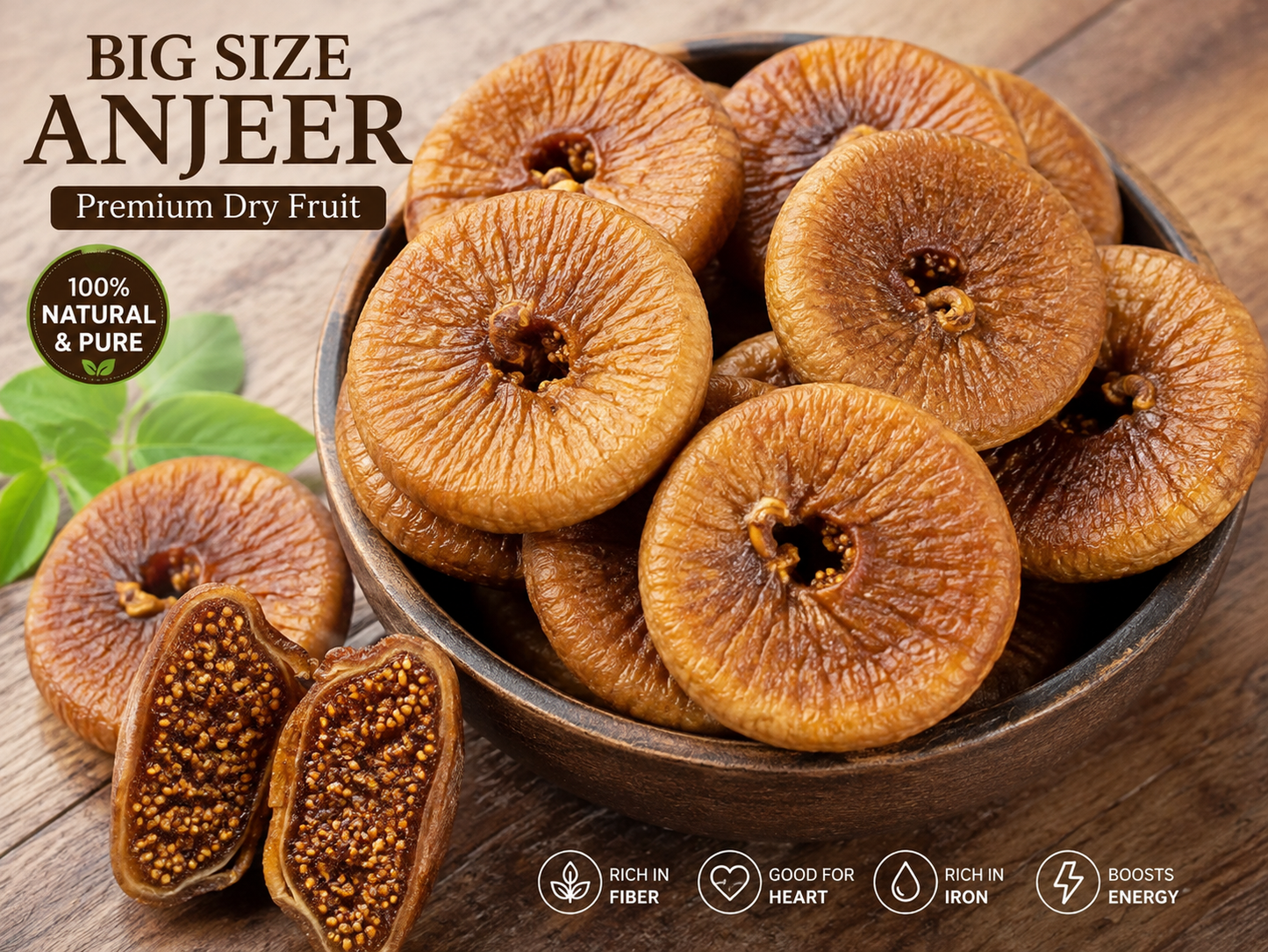 PREMIUM ANJEER LOCAL(SOLAR DRY) - 250 G